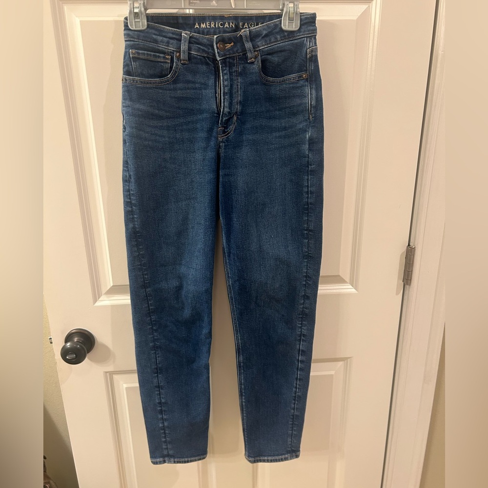 American Eagle Outfitters Blue Straight Leg Jeans